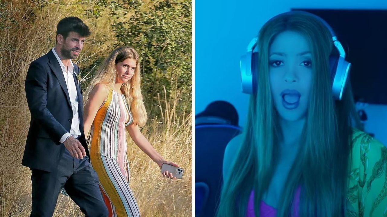 La reacción de Piqué y Clara Chía Martí a canción de Shakira