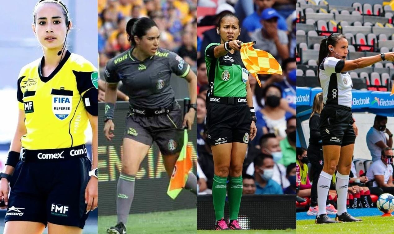 Las 4 árbitras mexicanas que irán al Mundial Femenil 2023
