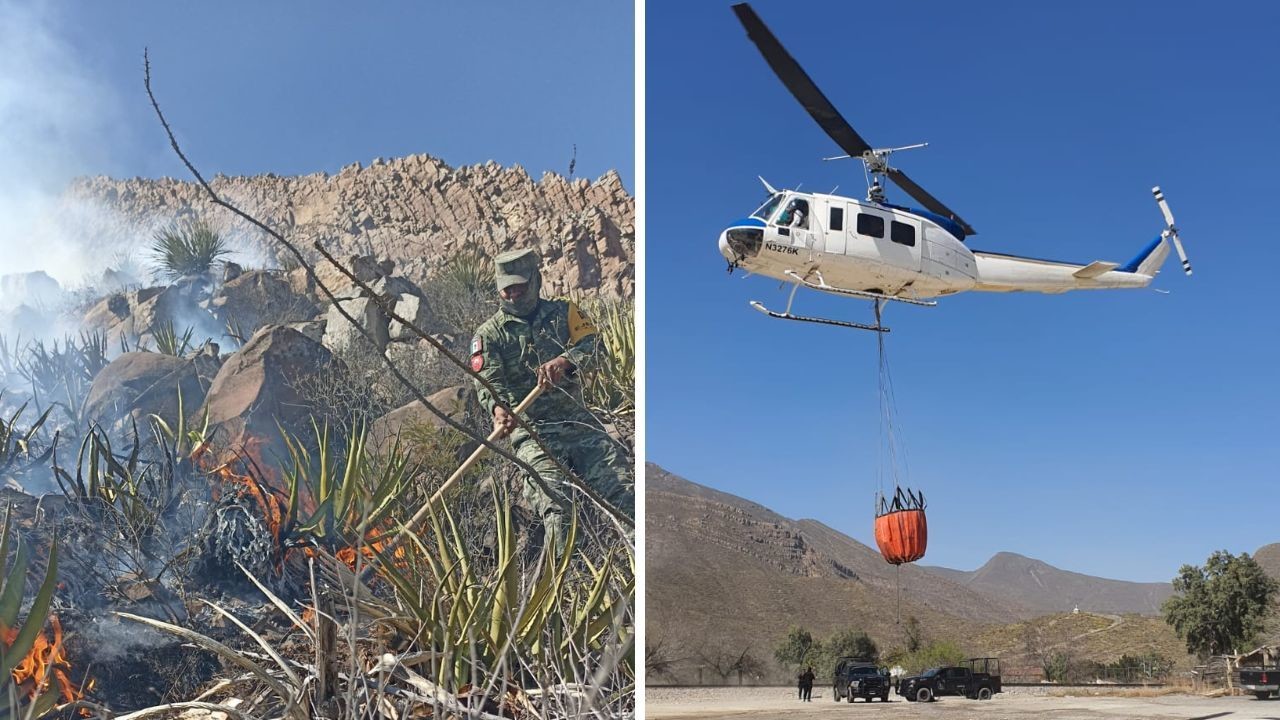 Controlan Incendio En Dos Puntos De Sierra De García