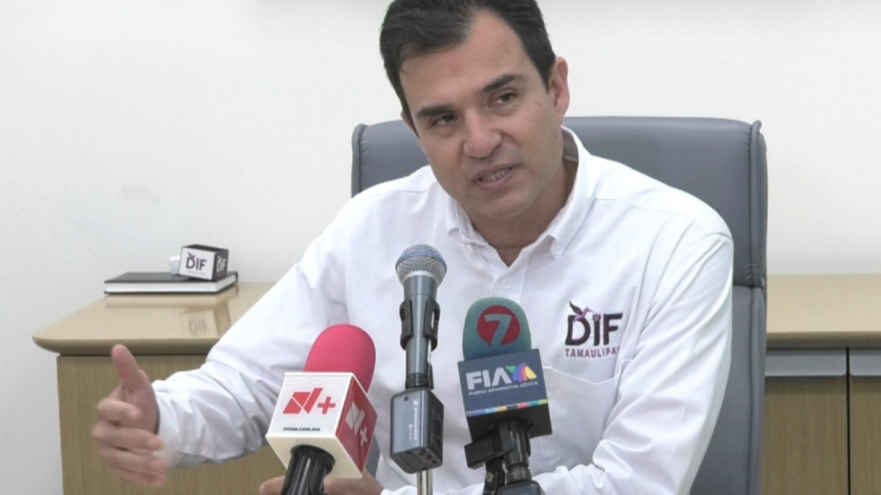 Geancarlo Bonetta Cavazos, Director General del DIF Tamaulipas. Foto: Alfredo Uvalle