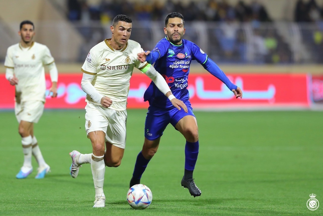 Marca Cristiano Ronaldo su primer gol oficial con Al Nassr