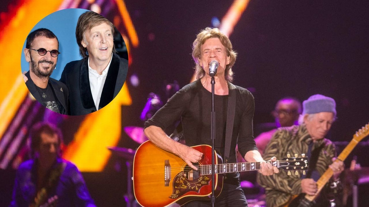 The Rolling Stones graba canción con McCartney, ¿y Ringo?