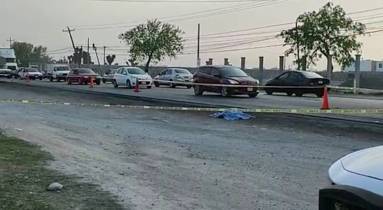 Muere obrero atropellado sobre la carretera a Nuevo Laredo