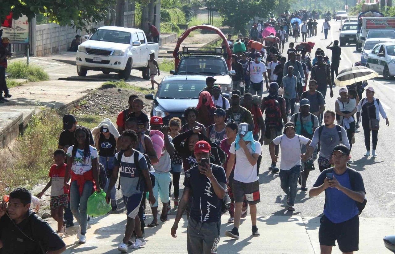 La nueva caravana migrante hace una parada en Chiapas para curar heridas