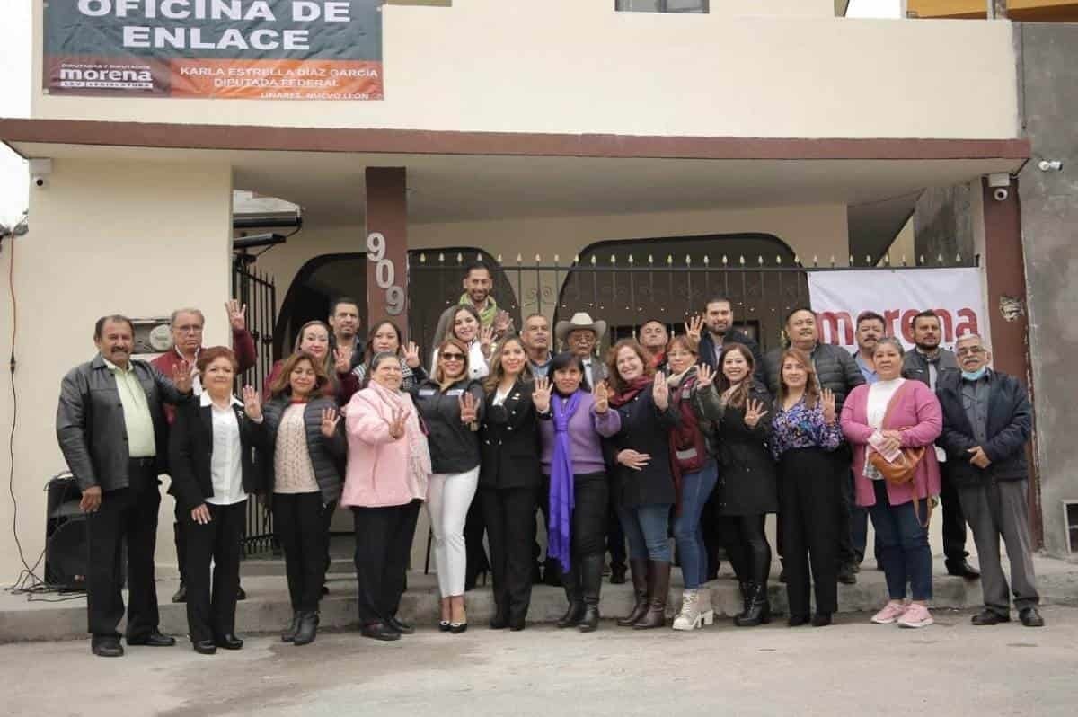 Abre oficina de enlace diputada federal en Linares