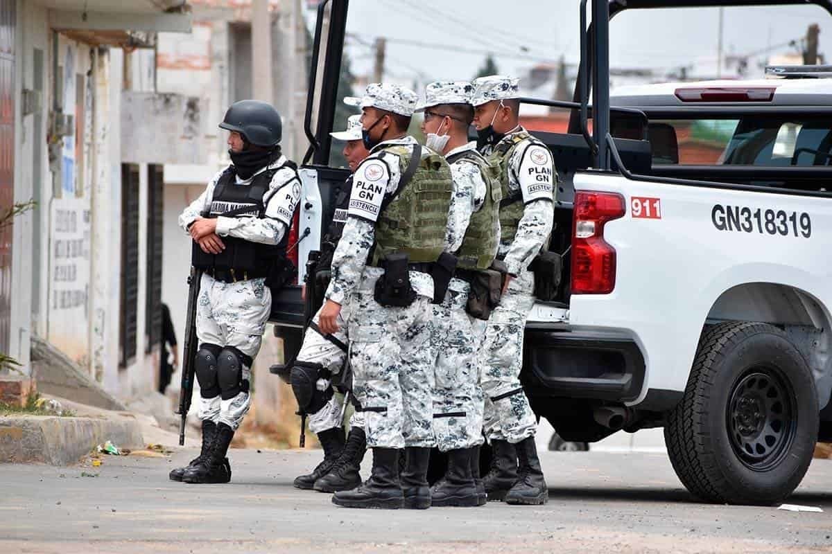 Guardia Nacional va al rescate de Zacatecas; no hay policías
