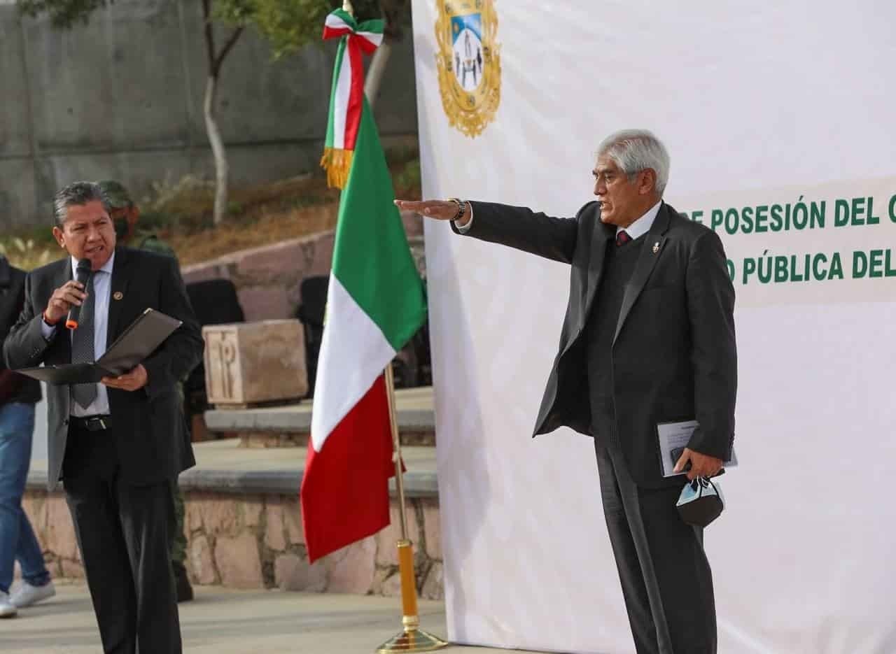 Asume Adolfo Marín Marín como nuevo secretario de Seguridad de Zacatecas