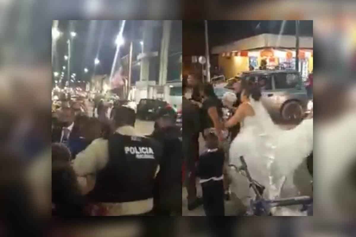 VIDEO: Arrestan a hombre durante su boda; debía pensión alimenticia