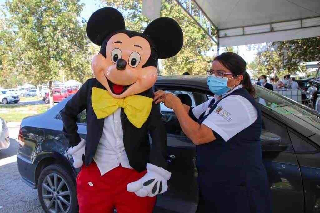 ¡Aja Mickey! Suma Guadalupe 59 mil vacunados contra COVID