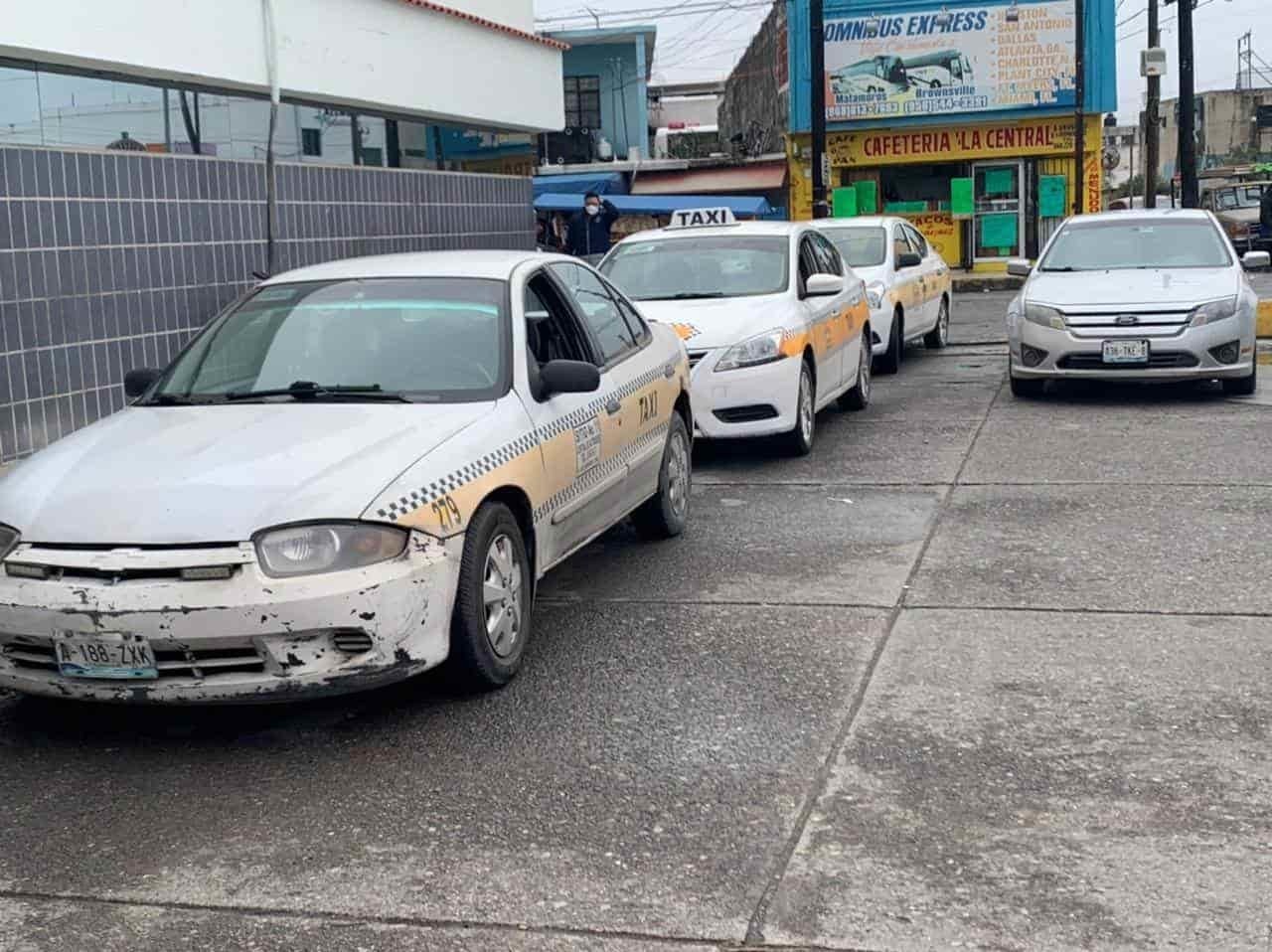 Taxistas de Matamoros “reviven” con temporada decembrina