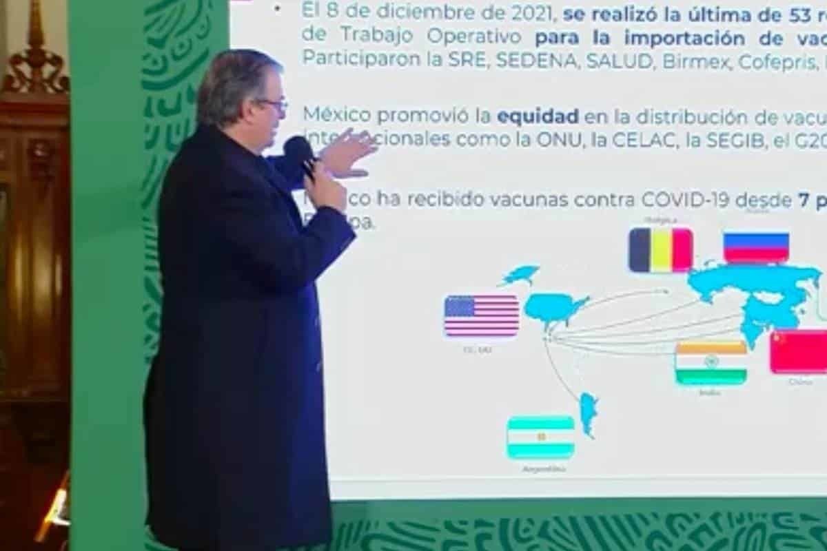 En 2022 habrá vacuna contra COVID-19: Ebrard