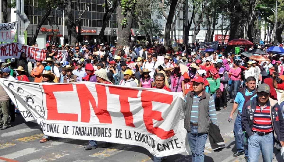 Anuncia CNTE dos marchas en la CDMX