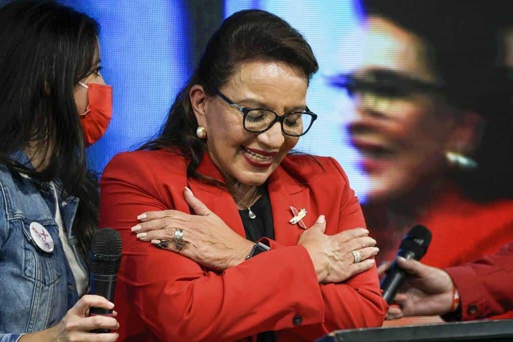 Xiomara Castro de Zelaya, primer mujer presidenta en Honduras