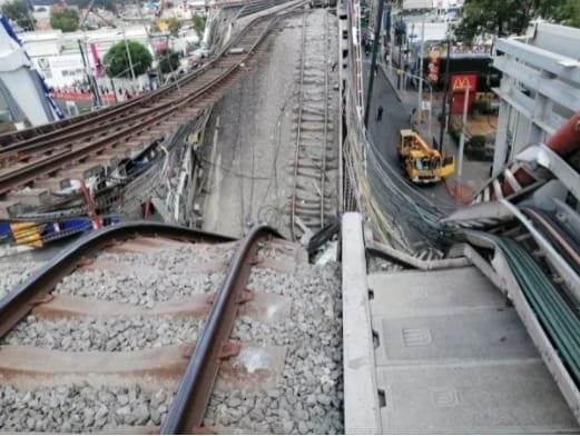 Hay 21 nuevas grietas en tramo elevado de la Línea 12 del Metro de CDMX