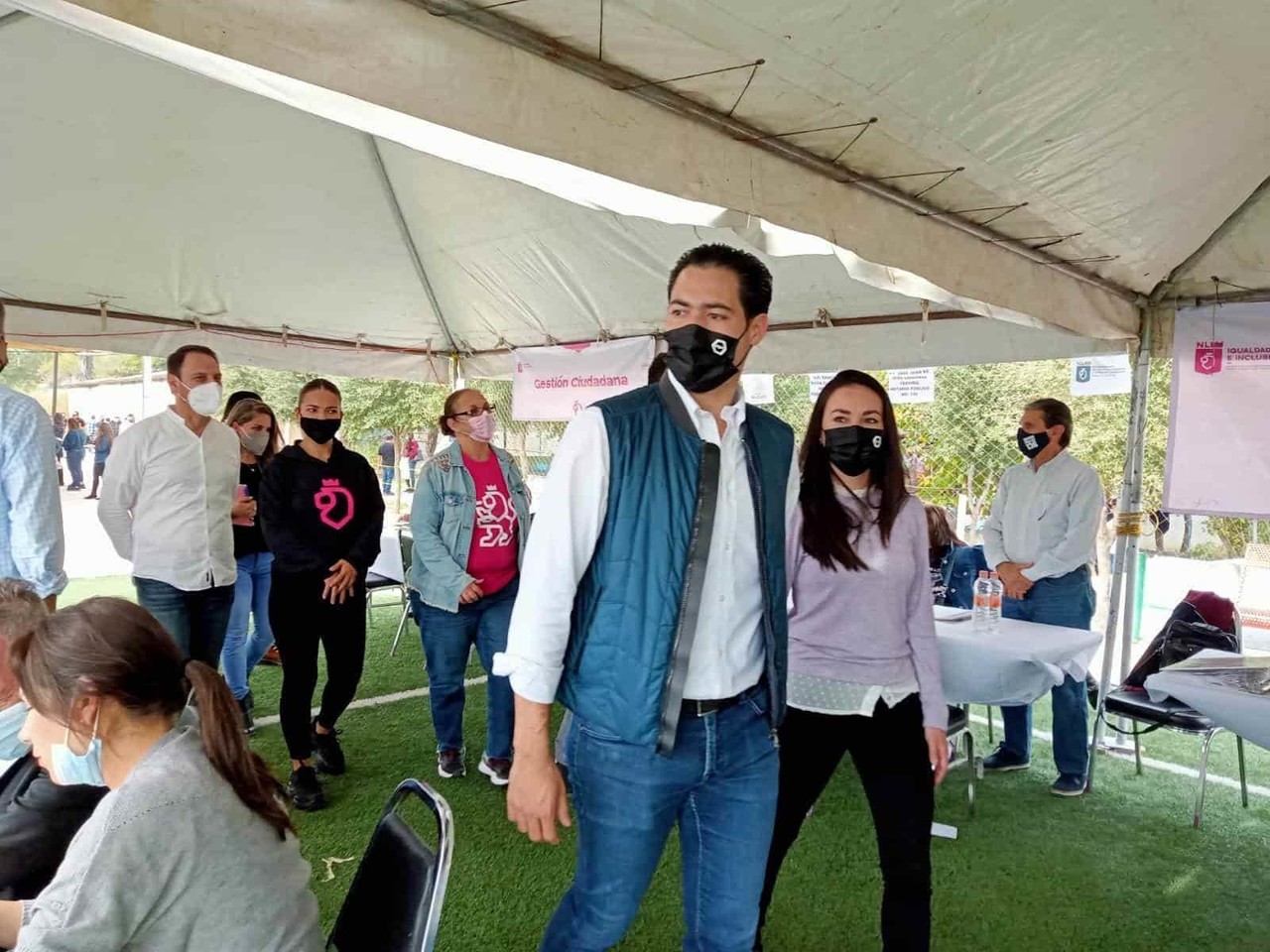 Realiza Santiago Nuevo León brigada de inclusión e igualdad