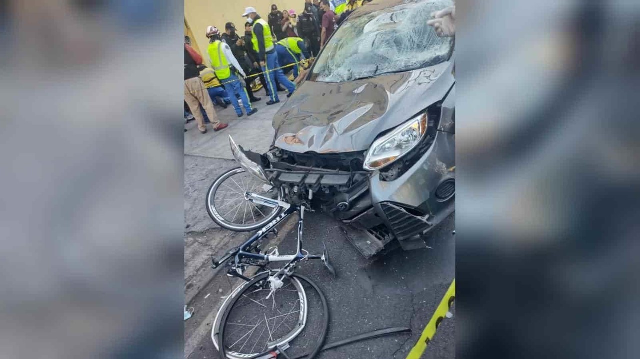 Arrolla conductor ebrio  a 12 ciclistas en la CDMX