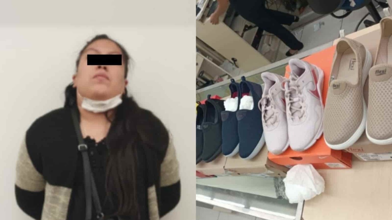 Detienen a mujer tras robo en tienda departamental en Monterrey