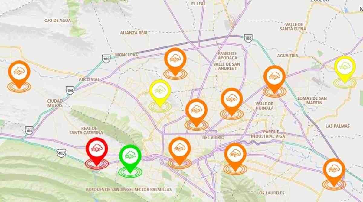 Respira Monterrey mala calidad de aire