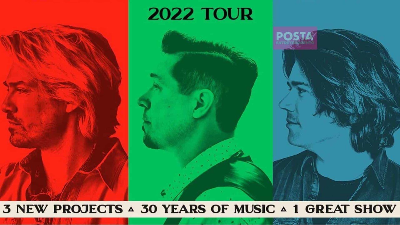 Regresa Hanson a México con 'Red, Green, Blue Tour'