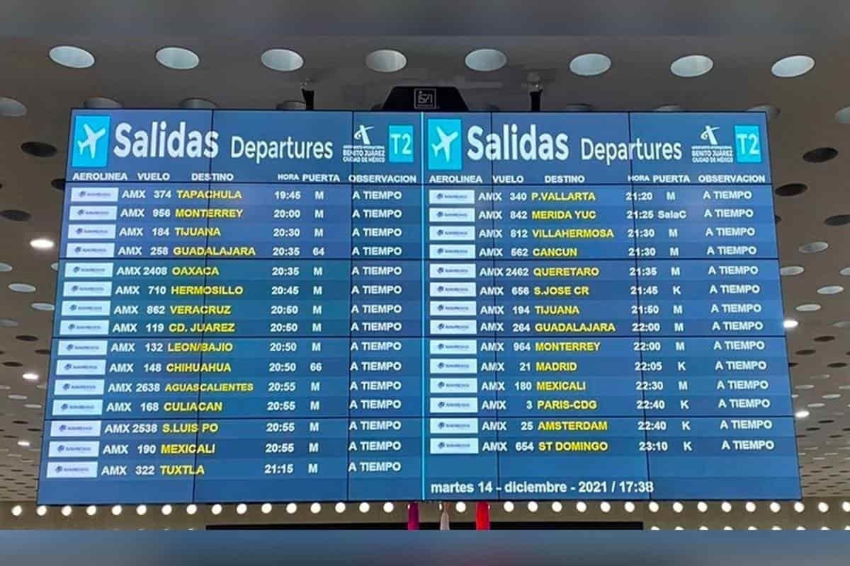 Pega variante Ómicron a personal de aerolíneas de México