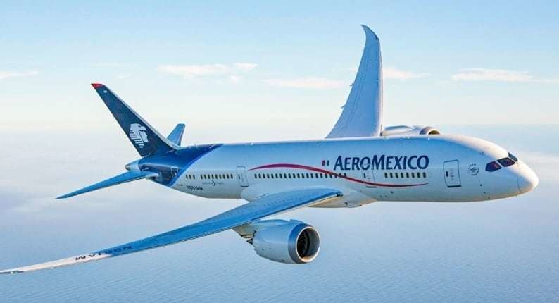 Modifica Aeroméxico 61 vuelos por COVID-19