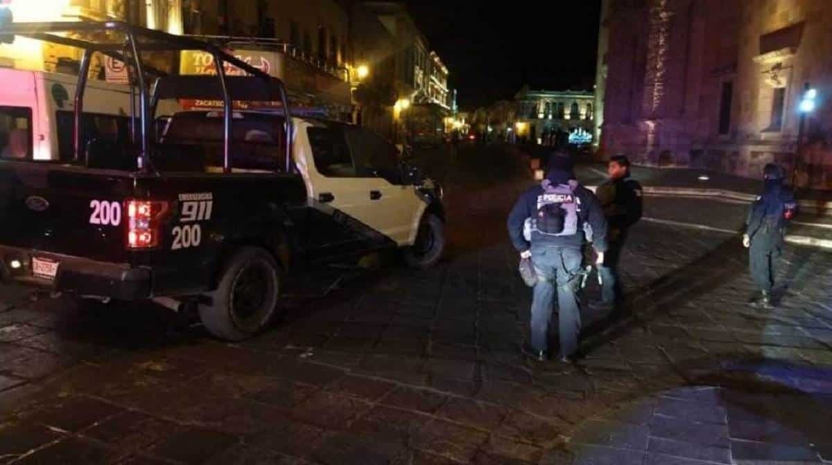 Abandonan 6 cuerpos frente al Palacio de Gobierno en Zacatecas