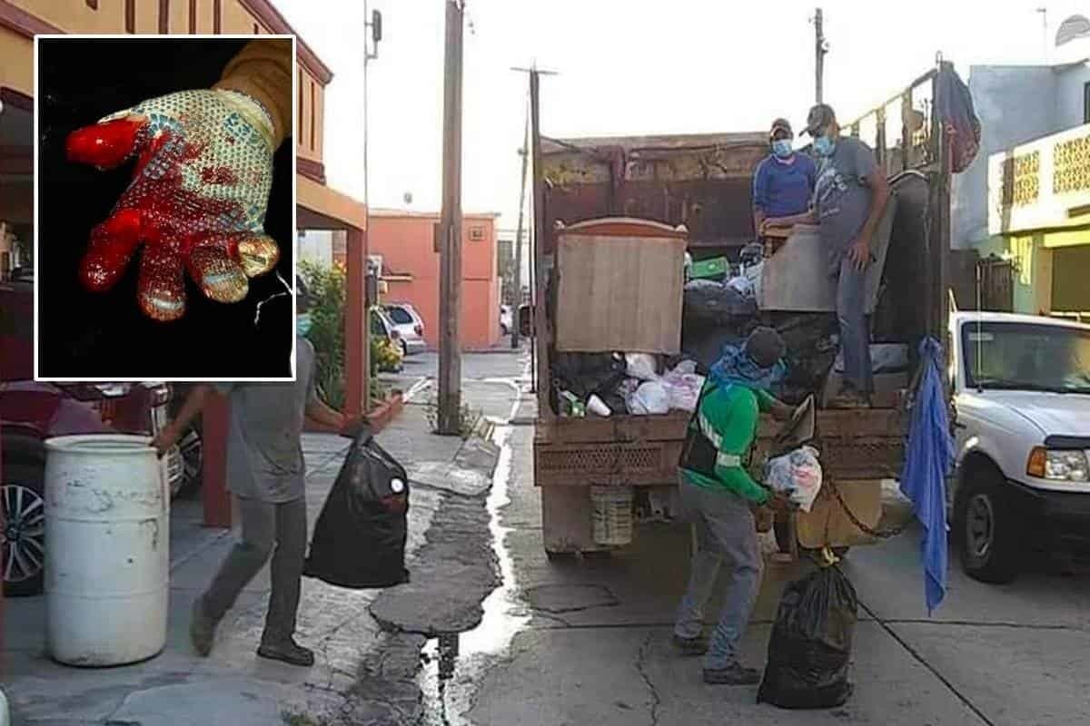 Recolectores de basura en Matamoros piden a ciudadanía evitar tirar vidrio