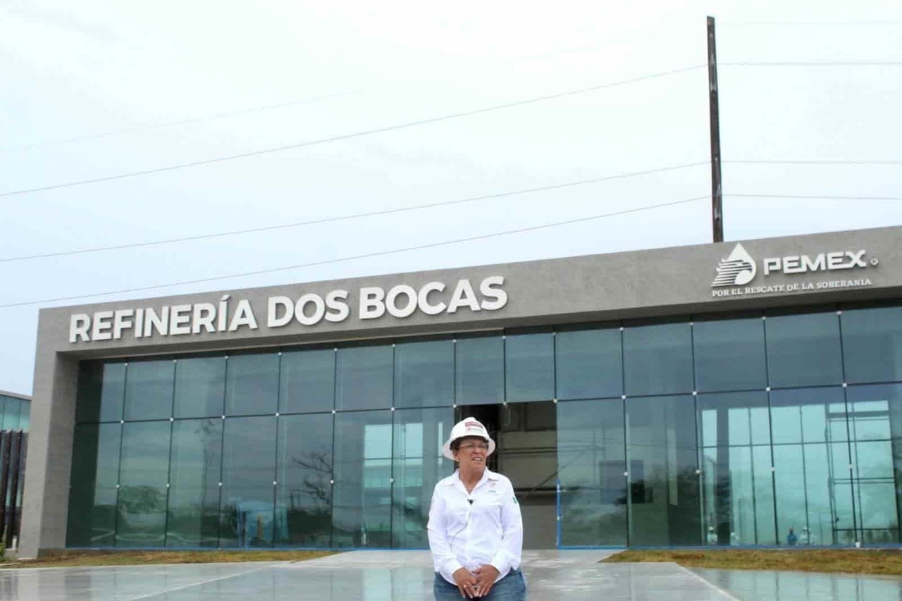 Asegura Rocío Nahle que refinería Dos Bocas se construye en tiempo récord