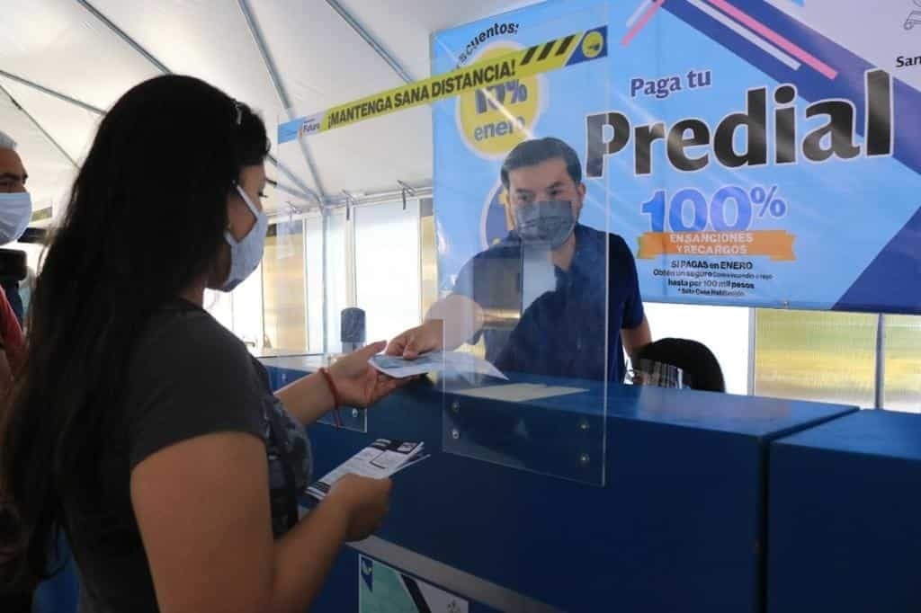 Sube 33% respuesta de ciudadanos para pago del predial en Santa Catarina