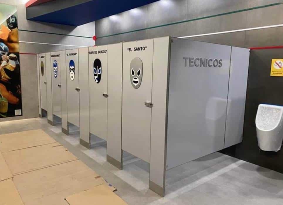 ¡De dos a tres caídas! Sorprenden baños en el Aeropuerto Felipe Ángeles