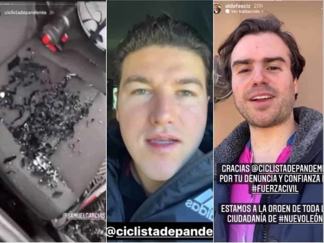 Ciclista sufre robo en la Huasteca y lo denuncia en redes