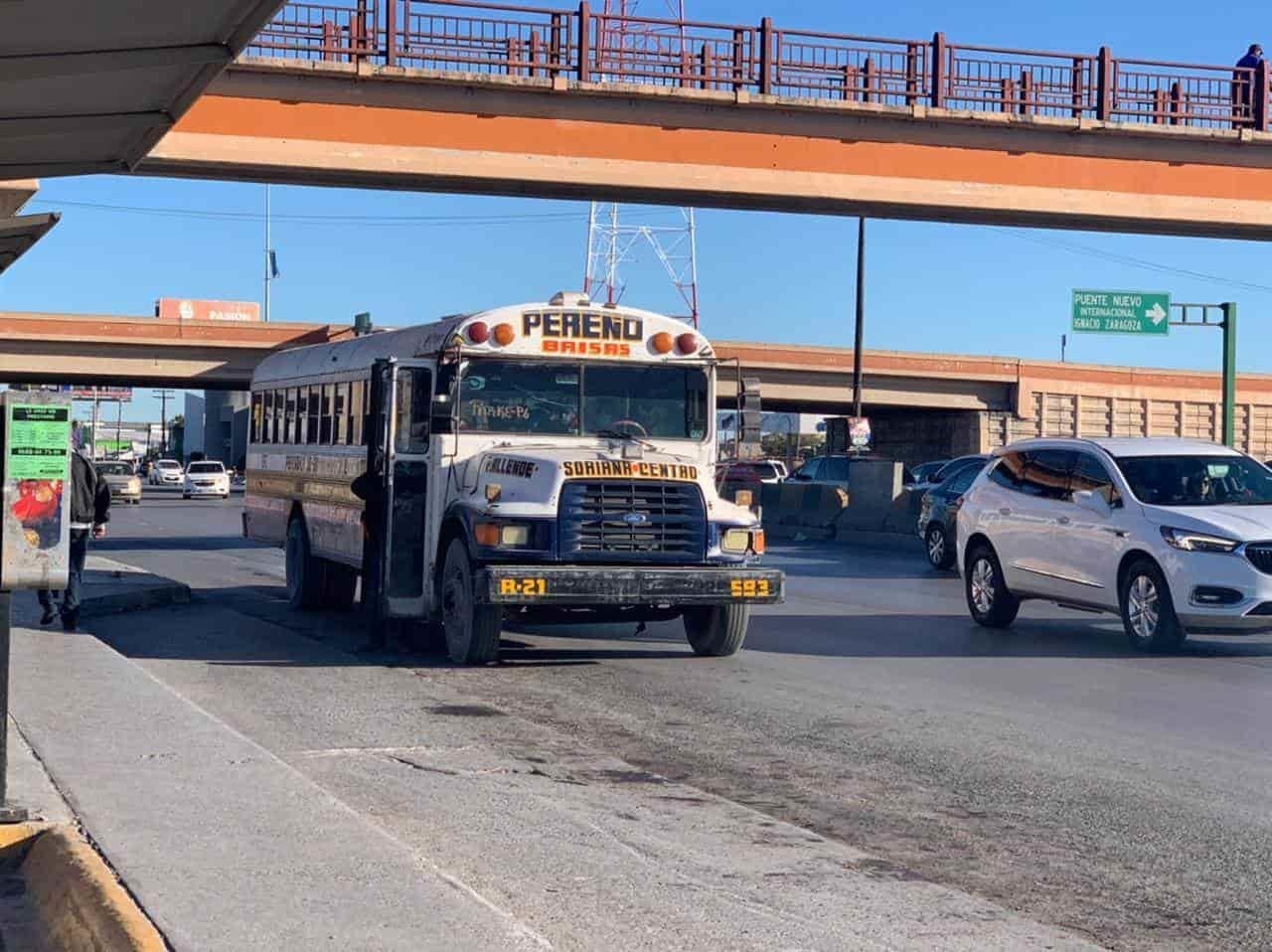 Usuarios 'dicen no' a posible aumento al transporte público en Matamoros