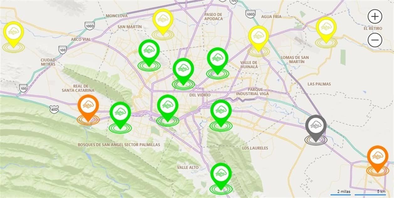Da tregua la contaminación; mejora calidad del aire en Monterrey