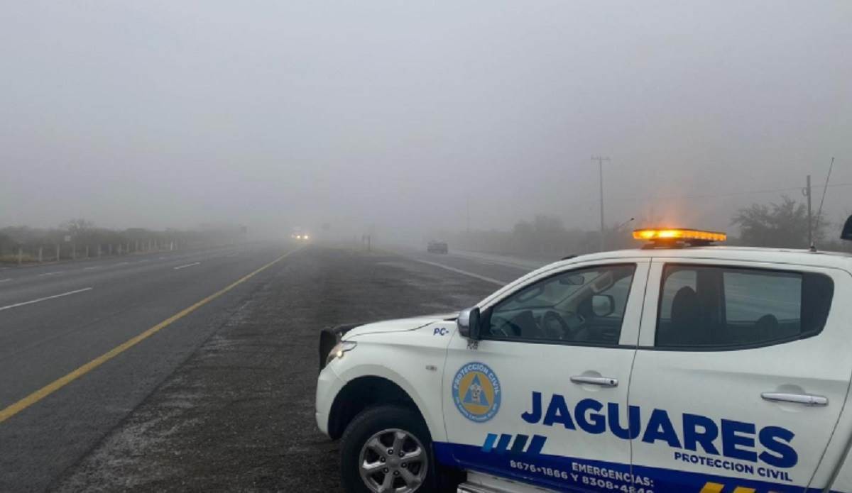 Se registran bancos de niebla en autopista y carretera libre a Saltillo