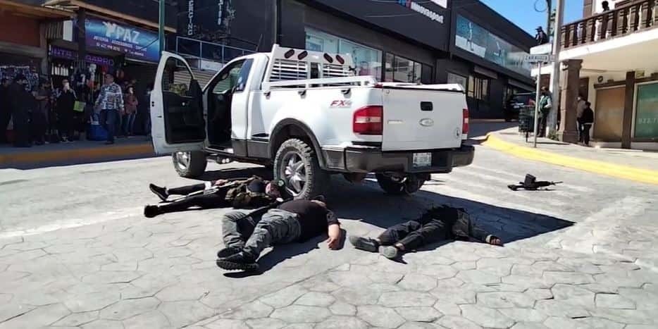 Graban película de 'matones' en Reynosa y aterrorizan a población
