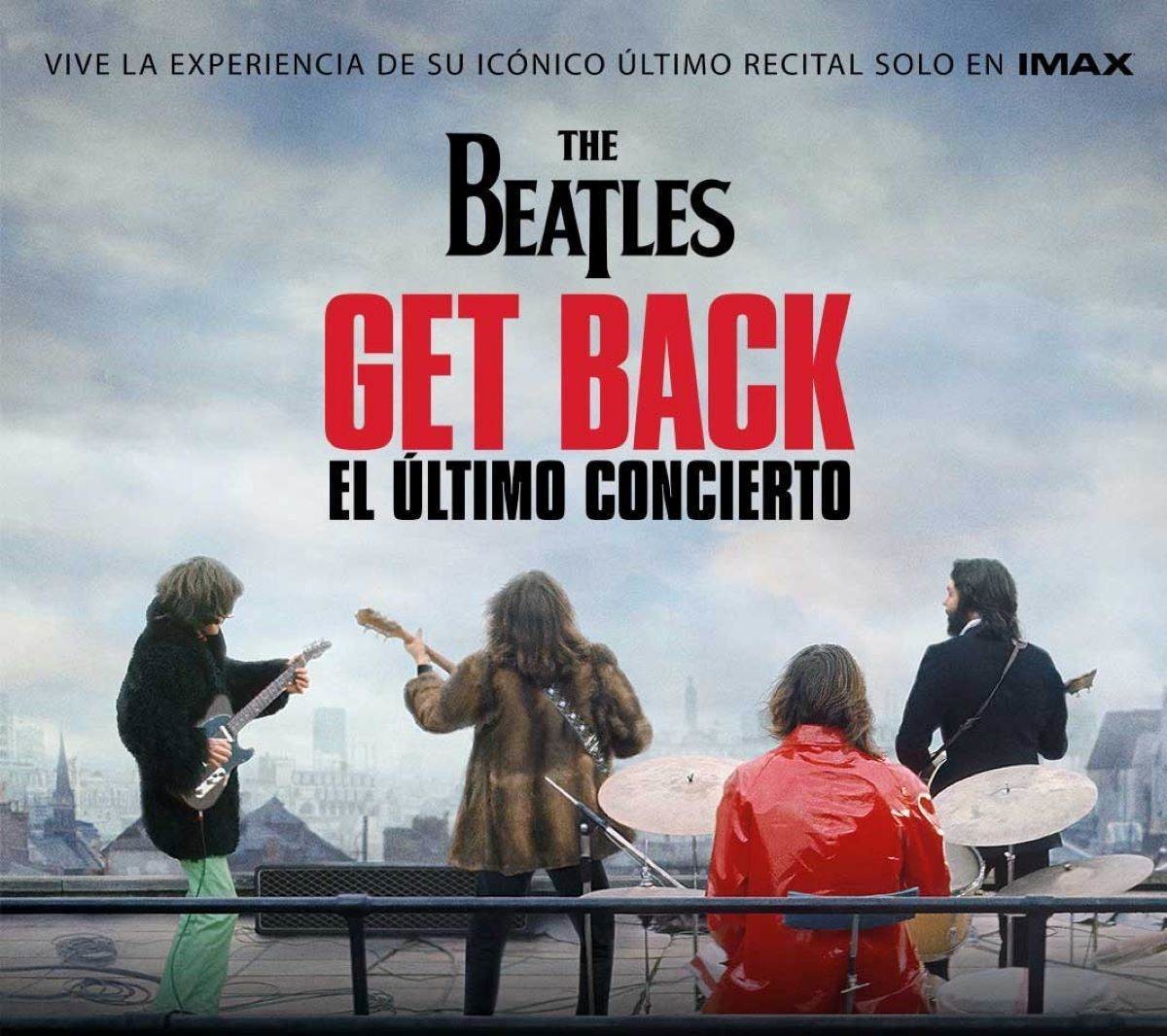 The Beatles: Get Back hará su debut en salas IMAX