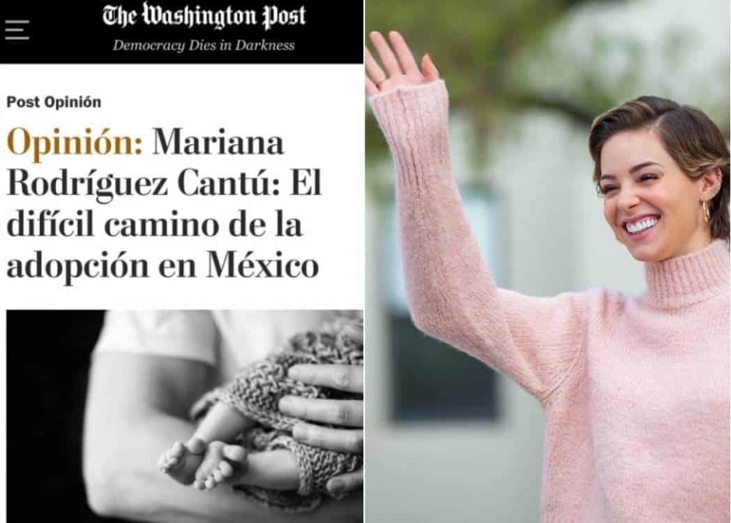 Debuta Mariana Rodríguez como columnista en el Washington Post
