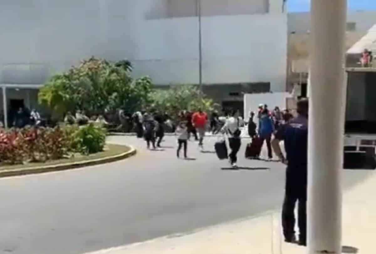 Alarma balacera en Aeropuerto Internacional de Cancún