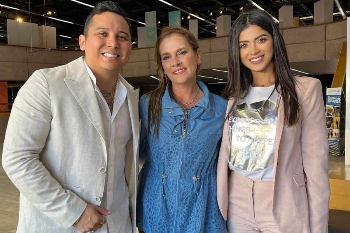 Edwin Luna y Kim Flores se reúnen con Beatriz Gutiérrez Müller