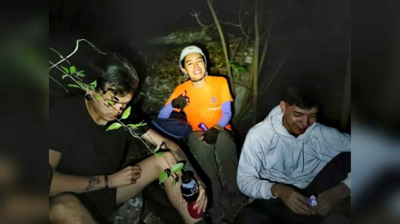 Rescatan a jóvenes extraviados  en el Cerro de la Silla