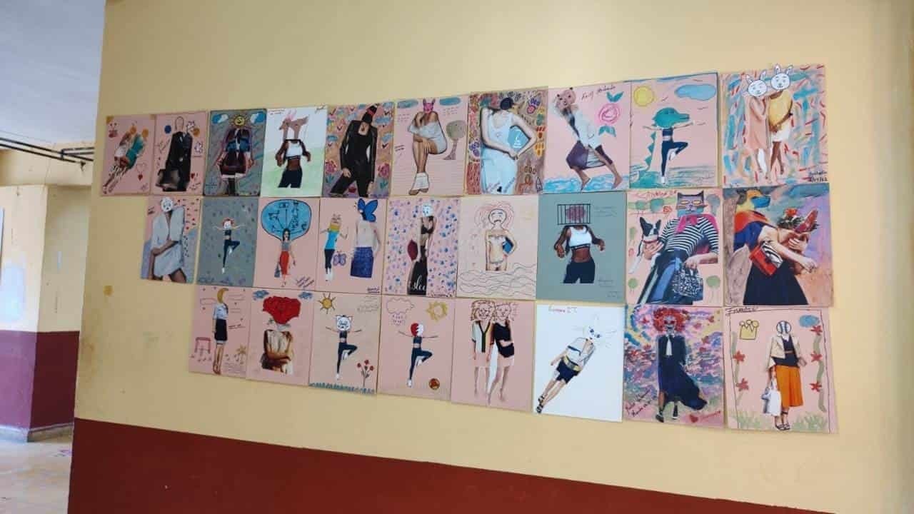 Mujeres migrantes crean arte en taller de Marco