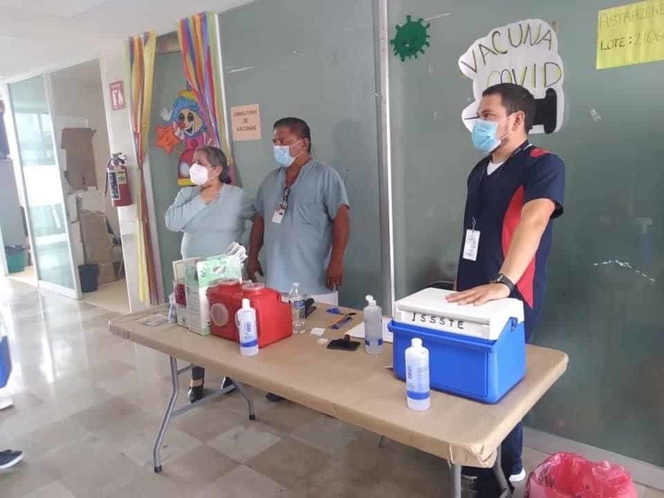 Desairan vacunación anticovid en ISSSTE de Matamoros