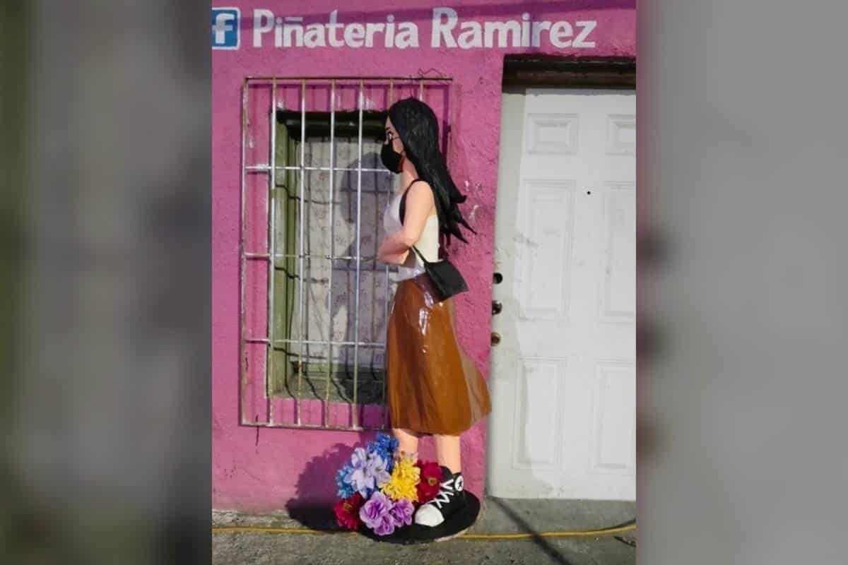 Rinden homenaje a Debanhi Escobar con piñata