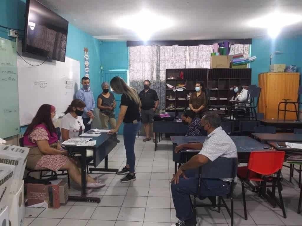 Realizan simulacro con urnas electrónicas en Nuevo Laredo