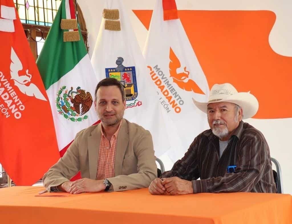 Se suma alcalde de Mier y Noriega a Movimiento Ciudadano
