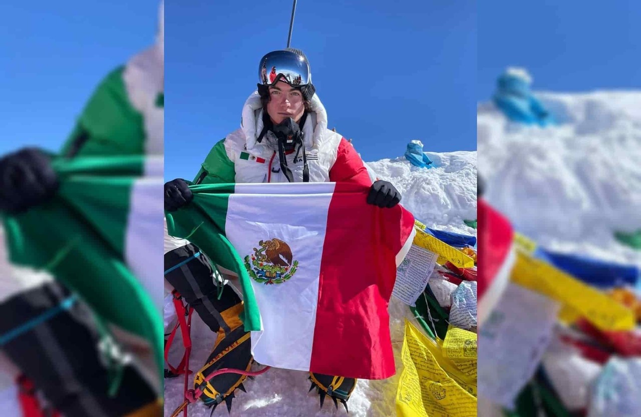 ¡Viva México! Jalisciense conquista el Everest y el Lhotse