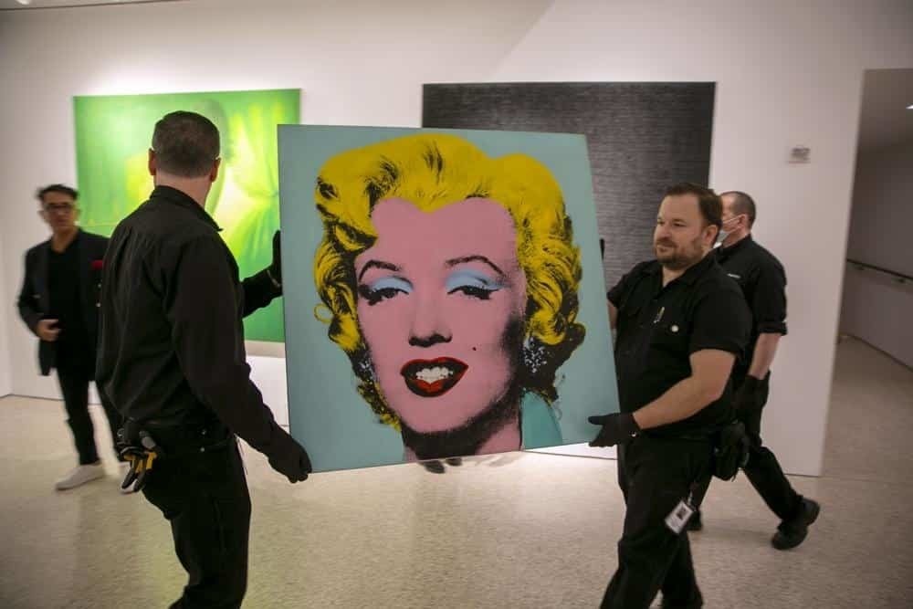 Sale cuadro de Marilyn Monroe de Warhol en 195 millones de dólares