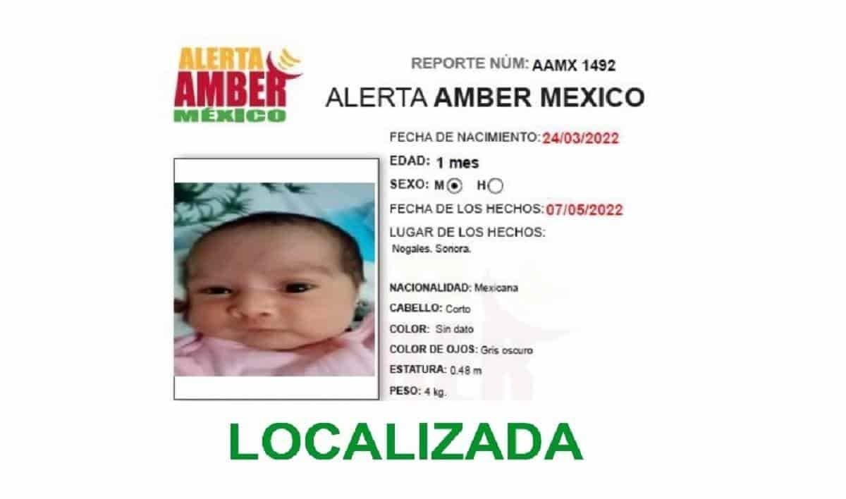 Rescatan a bebita robada en Sonora; matan a su mamá y golpean a la abuela