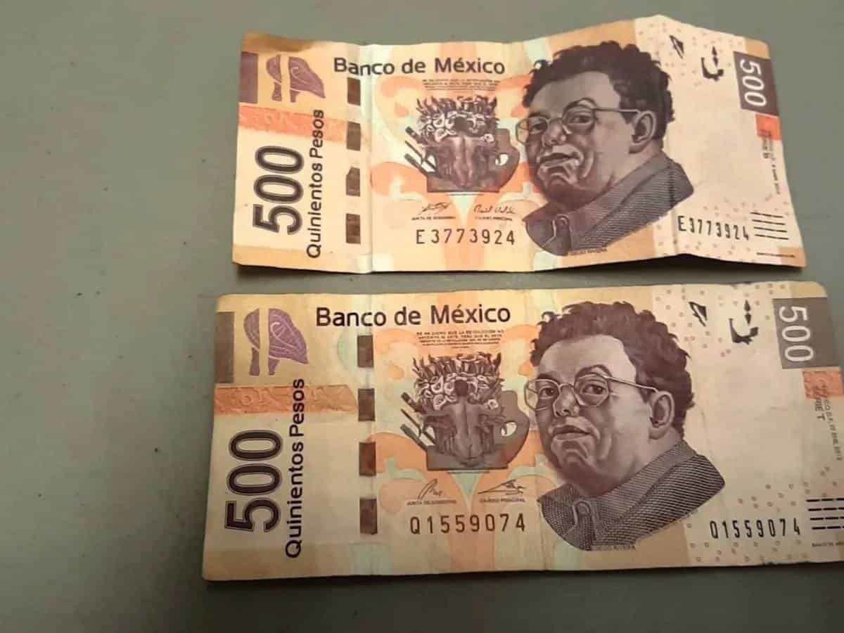 ¡De 200 y 500! Alertan por billetes falsos en el sur de Tamaulipas