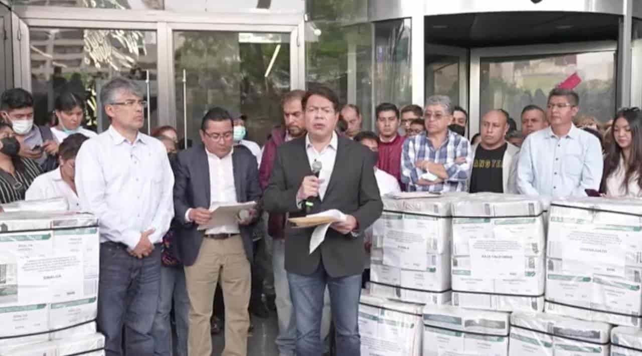 Presenta Morena denuncia contra diputados que rechazaron Reforma Eléctrica